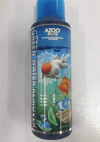 AZOO Green Water Remover Plus 120ml - Eliminador de Agua Verde para Acuarios de Agua Dulce y Estanques
