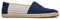 TOMS Men's Alpargata Rope Classic Loafer Flat, Navy Blue, 12 UK