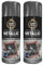 AHS Metallic Gun Metal Grey Spray Paint 400ML - Aerosol Paints For Furniture, Plastic, Metal, Wood, Decorative Items - Quick Drying Gloss Finish Paint - Long Lasting Interior & Exterior Paints - (2)
