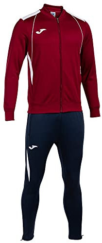 Joma Herren Mann Championship Vii Trainingsanzug, Bordeauxrot, Marineblau, 12-13 Jahre EU