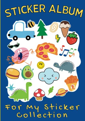Sticker Album: My Sticker Collection - Kids Sticker Book