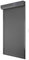 Volet Roulant Solaire pour fenêtre H 120 cm x L 120 cm alu Gris