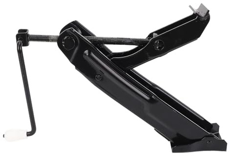 Handkurbel-Wagenheber scherenwagenheber klein Wagenheber, stabil, verschleißfest, 1,7 Tonnen Tragfähigkeit, Stabilisator-Wagenheber, sicher für Anhänger, nan