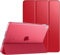 MOBISTAR Custodia per iPad Mini 4 / Mini 5 Generazione - Smart Cover con Auto Sleep/Wake - Ultra Sottile Leggera con Protezione Posteriore Traslucida Satinato (Rosso)