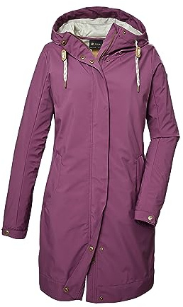 G.I.G.A. DX Damen Softshell Parka mit Kapuze/Outdoorjacke GS 16 WMN SFTSHLL PRK, malve rose, 48, 41449-000