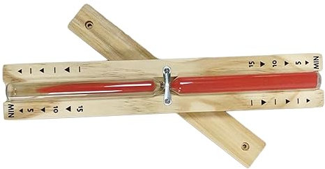 perfk Sauna-Sanduhr, 15 Minuten, Sanduhr, Zahnbürsten-Timer, Zeitmanagement-Requisiten, klare Skala, Sanduhr, Timer, Sauna-Sanduhr für Spiele, Büro, Rot