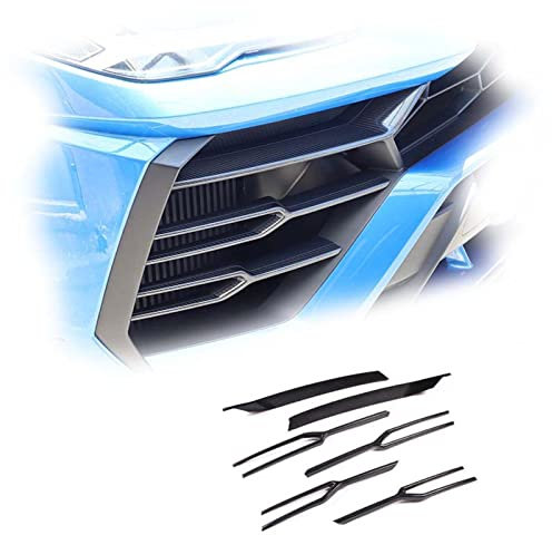 Auto Dekorieren Echte Kohlefaser Außen Zubehör Auto Frontstoßstange Zierleiste Dekorative Aufkleber Für Lamborghini Für Urus 2018-2021