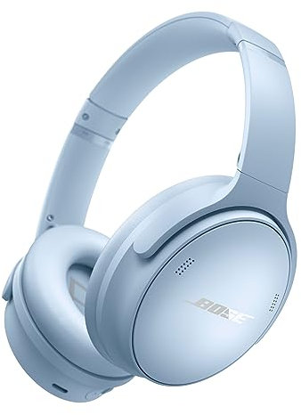 Bose QuietComfort Wireless Noise Cancelling Headphones, Bluetooth Over Ear Headphones with Up To 24 Hours of Battery Life, Moonstone Blue - Limited Edition
