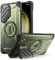 SUPCASE UB Mag XT Coque pour Samsung Galaxy S24 Ultra (Version 2024), [Coque d'appareil Photo en métal] Coque de Protection extrême Fine et Robuste avec béquille intégrée (Guldan)