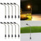 Sileduove Modell Bahn Lampe Led Leuchte Strassenlampen 10 Stück Modelleisenbahn Spur Z Straßenlaterne LED-Plattformlampe Bonsai-Dekoration