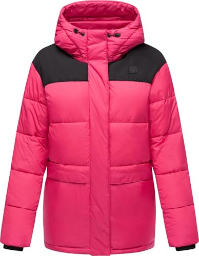 Ragwear Damen Winterjacke warme Steppjacke mit Kapuze Wikesh YOUMODO XS-6XL