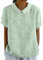 Cocila Damen T-Shirt Bluse Rundhals Kurzarm Spaghetti Top Muster Sommer Mutter+Tochter+Kleid Laessig Baumwolle Angebote Sale