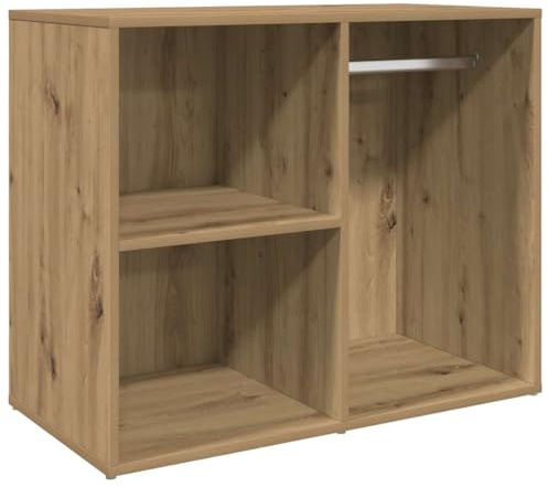 vidaXL Dressing Cabinet Artisan oak 80x40x65 cm Engineered Wood, cabinet, storage cabinet, dressing organiser, closet, dressing storage