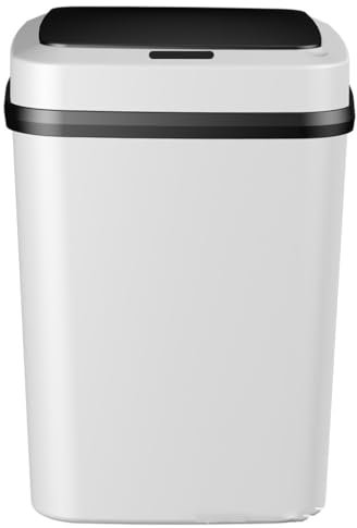 ADERFETBI Kitchen Bin Household 15L Smart Sensor Trash Can Sensor With Lid Electric Classification Living Room Bathroom Toilet Kitchen Bathroom Bin