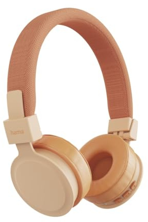 Hama, Freedom Lit III Bluetooth Headphones, On-Ear, Foldable, with Microphone, orange