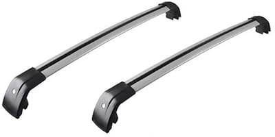 Querträger-Dachgepäckträger 2-teiliges Dachgepäckträger-Set Mit Querträgern Für Volvo Für XC60 (2013–2018), Aluminium