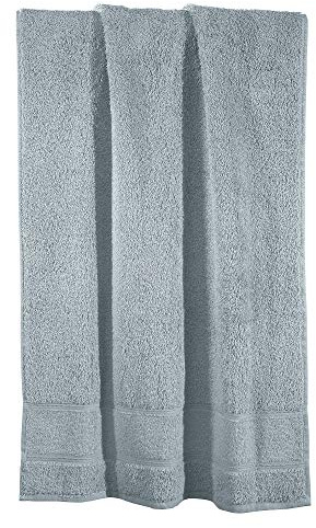 Erwin Müller Badetuch Karlsruhe 100% Baumwolle hellgrau Größe 100x150 cm - extrem saugstark, leicht, flauschig weich, hautschmeichelnd (weitere Farben)