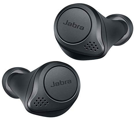 Jabra Elite Active 75t, Auriculares Deportivos inalámbricos con Cancelación Activa de Ruido y batería de Larga duración para Llamadas y música, Gris