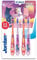 Jordan ® | Step 3 Zahnbürste Kinder | Kinder zahnbürste für 6-9 Jahre | Weiche Borsten, doppelter ergonomischer Griff & BPA-frei | Rosa und Blaue Farbe | Pack 4 Einheiten