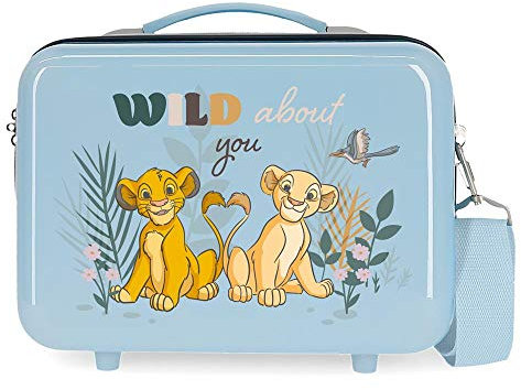 Disney Before The Bloom Trousse de Toilette Adaptable, Le Roi Lion, 29x21x15 cms, Trousse de Toilette