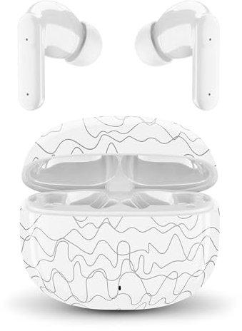 Music Sound, FANCY, Auricolari Bluetooth TWS, Design In-Ear, Senza Fili, Custodia di Ricarica, Microfono, Play Time fino a 25 ore di ascolto, Tanti colori e fantasie disponibili