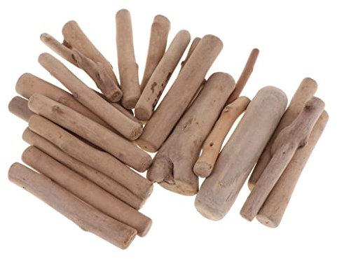 perfeclan 125g / 250g Naturholzstücke Treibholz Zum Basteln, 10 cm