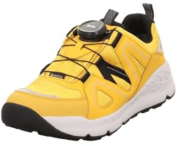 Superfit Jungen Free Ride Sneaker, Gelb Schwarz 6000, 38 EU