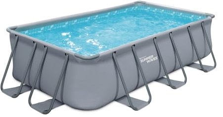 Piscina Tubular rectángulo,4x2x1m Summer