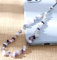 Bunte Natürlicher Kristallstein Kies Handykette,Universal Handy Handschlaufe Handy Charm Handgelenk Handy Lanyard Perlen Kette Telefonkette Handyschmuck Schlüssel Taschen Handy Anhänger,BuntesA