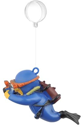 onesimcr Schwimmende Aquarium-Dekoration, schöne Taucher-Dekoration, schwimmendes Gerät, geeignet für alle Arten von Aquarien