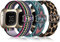Oielai 3 Stück Armband Kompatibel mit Fitbit Versa 3/4 und Sense, Weich und Elastisch - Nylon Sport Ersatzband für Damen und Herren