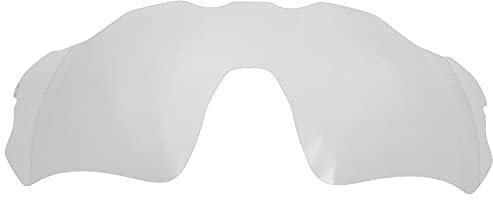 Wetnenss Replacement Lenses for Radar EV Path OO9208 Sunglasses/1.7mm PC/easy to install (clear no-polarized)