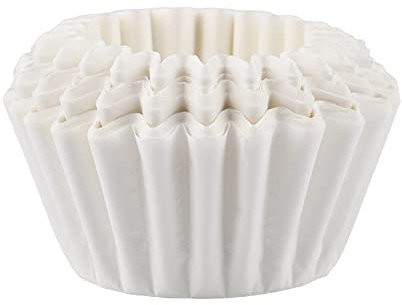 100 Stück Kaffeepapierfilter, Weiß Tassenkorb Kaffeefilterpapier, Heat-resistant Einweg-Kaffeefilter für Zuhause, Büro, Café, Restaurant