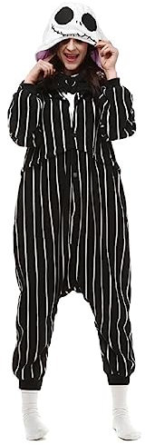 ZKomoL Pyjama onesie pour cosplay, adulte, unisexe, modèle tigre, Jack, L