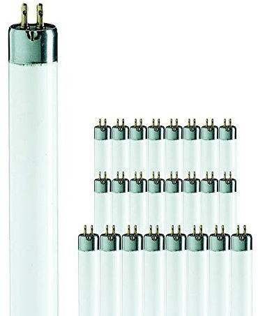 Philips Leuchtstoffröhre | Mehrfachpackung 25x T5 Short 8W - 640 Kaltweiß | 29cm