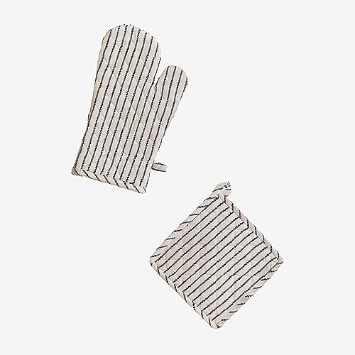 SKLUM Set de Guante y Paño para Horno Oziel -
