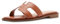 Madden Girl Damen Haileyy Schiebe-Sandalen, Cognac, 41.5 EU
