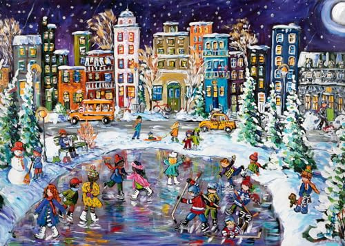 Ravensburger Canadian Collection - Canada City Lights 1000 Teile Puzzle für Erwachsene - 12000828 - Handgefertigtes Werkzeug, Made in Germany, jedes Teil zusammen