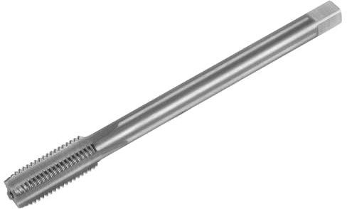 QUARKZMAN Taraud à Filetage Métrique M12 x 1.5 H2 130mm Fraiseuse à Filetage à Cannelure Droite Extra Longue, Outil de Réparation de Taraudage