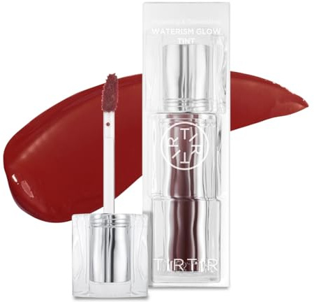 TIRTIR Waterism Tinted Lipgloss Kiss Ready Lipgloss 12H, Langanhaltend, Nicht Haftend, Natürlich Getönter Glanz, 0,14 Fl Oz (1 Stück) 07 Cassis-Pflaume
