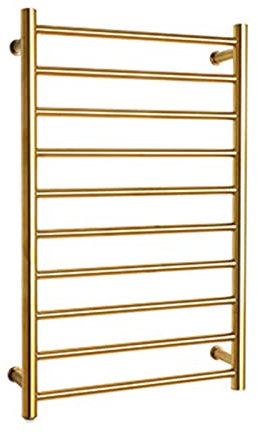 OZBMA Scaldasalviette Elettrico Intelligente, scaldasalviette Elettrico, scaldasalviette Elettrico per Il Bagno, scaldasalviette Elettrico (Colore Oro)