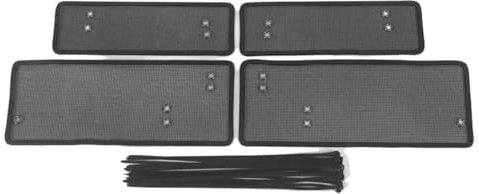 4 Piezas de Cubierta Protectora de Entrada de Aire a Prueba de Insectos Inserto de Aire Rejilla de ventilación de Carreras Filtro Accesorio para Honda Civic 2022-2025