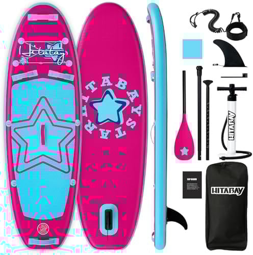 Stand Up Paddle Board im Set für Jugendliche & Kinder SUP Board Set inkl. Komplettes Zubehör, 75kg/80kg Kids SUP-Board Aufblasbar