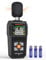 Dezibelmessgerät, POROMETISTO SL01 Digitaler Schallpegelmesser, 30–130 dB SPL-Messgerät mit A/C-Gewichtung, Datenspeicherung, MAX/MIN – Geräuschdetektor für Zuhause, Fabrik, laute Nachbarn (schwarz)