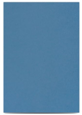 50x DIN A4 Papierbogen/Bastelkarton in Blau - 21,0 x 29,7 cm - 225 g/m² - Planobogen Bastelbogen Bastel-Papier Ton-Karton - Colours-4-you