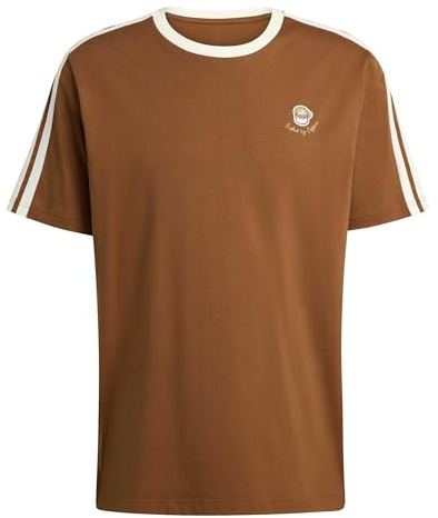 adidas Herren Lux Coffee Cafe Cup Graphic T-Shirt Grafik-T-Shirt (kurzärmlig) (1er Pack)