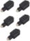 Xnuiasqe 5X Mini Optical Audio Adapter 3.5MM Female Jack to Digital Toslink Male Plug for Amplifier