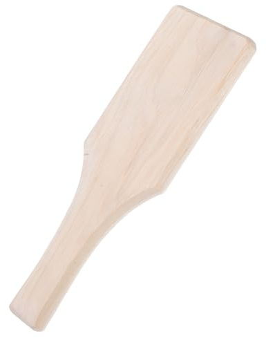 GAROZATION Holz Töpferpaddel für Ton, Keramik und Handaufbau, Beige
