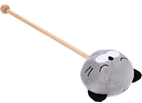 Massage Beater, Massage Hammer Stick Plush Cat Back Applicator Portable Knocking for Body Neck Shoulder Arm Muscle Pain Relief