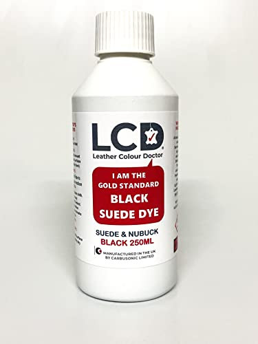 Leather Colour Doctor Suede & Nubuck Dye Colorant – High Pigment Polyurethane Restoration Dye for Shoes, Handbags, Upholstery, Car Interiors, Furniture, Gloves, DIY Scuff‑Scratch Resistant Recolouring